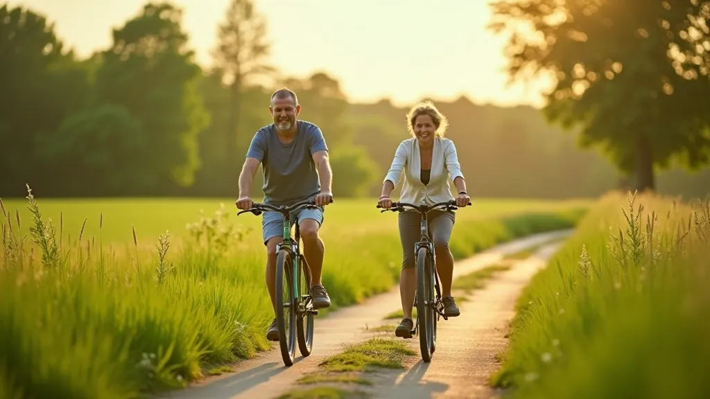 Velosipēds un ūdens pudeles uz smilts ceļa Zemgalē